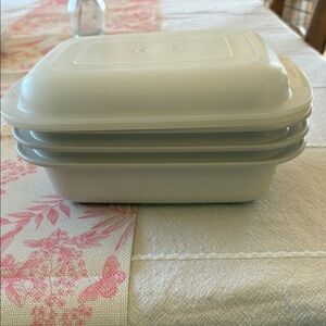 Tupperware ultra 21 casserole pan set of 4